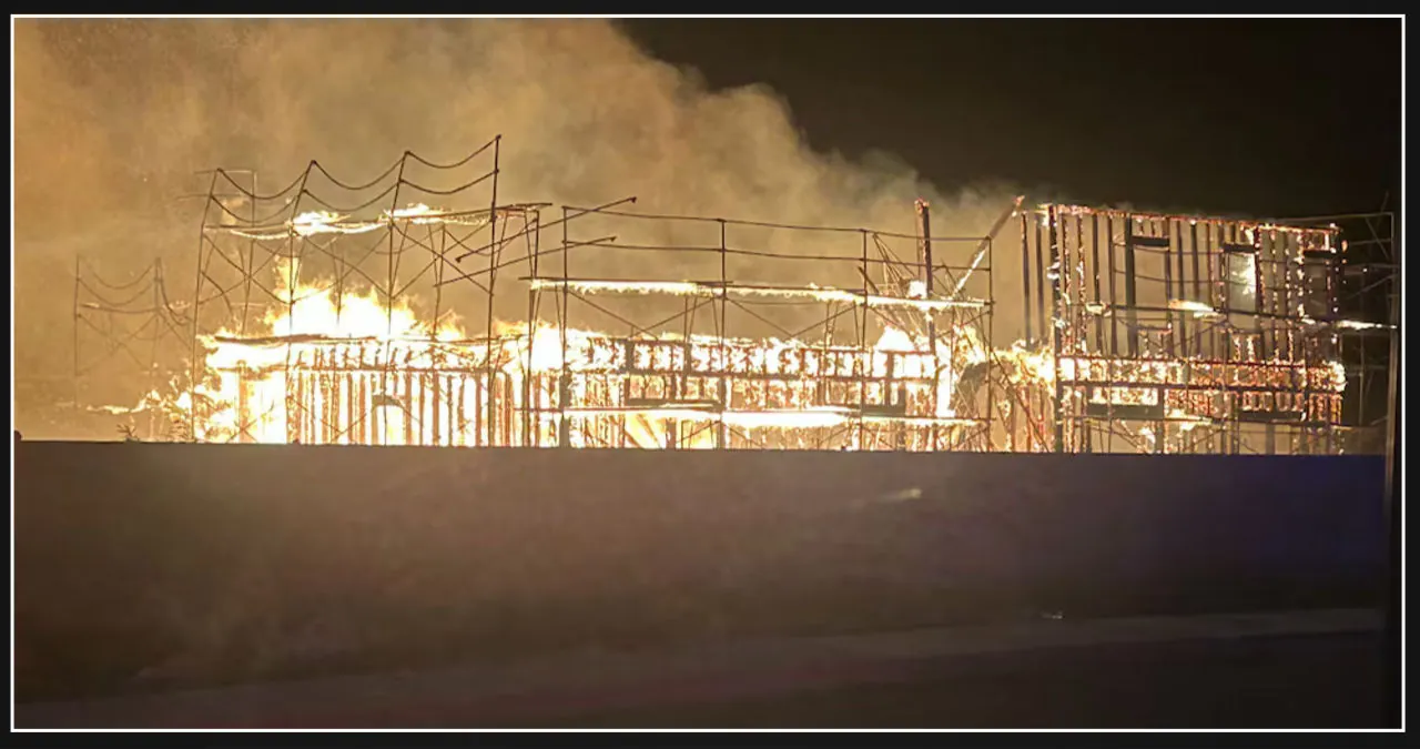 Arson Suspected in Massive Fire at Apache Junction Housing Development