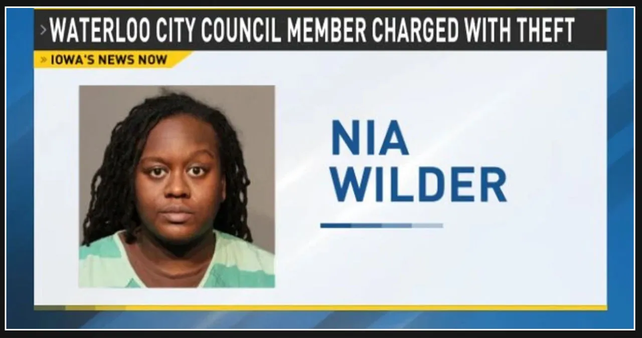 Council member from Waterloo charged with theft