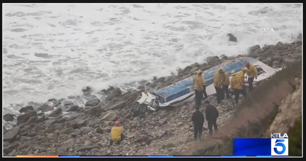 Human leg washes ashore on Southern California beach, discovered by beachgoer