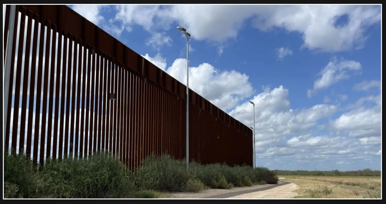 Is Texas planning to purchase border wall components through an auction?