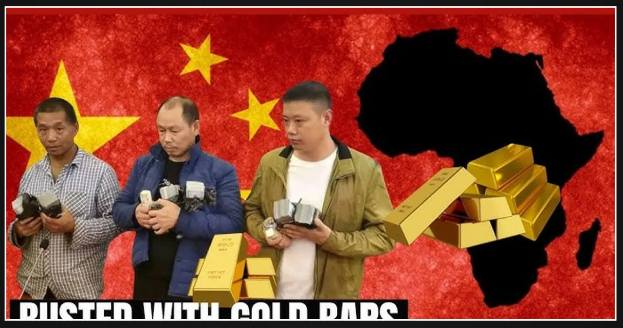 Chinese individuals apprehended in DR Congo with gold bars and $800,000 in cash