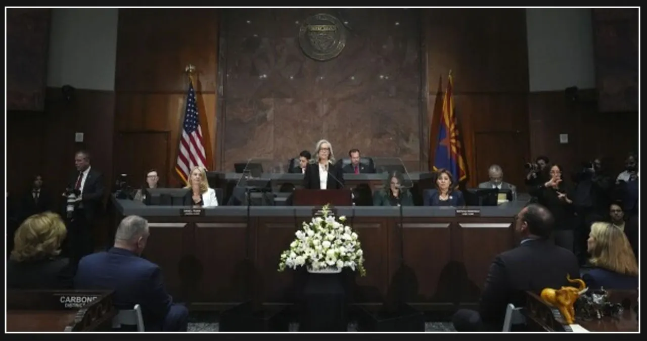 Democratic governor of Arizona faces challenges with Republican-controlled Legislature