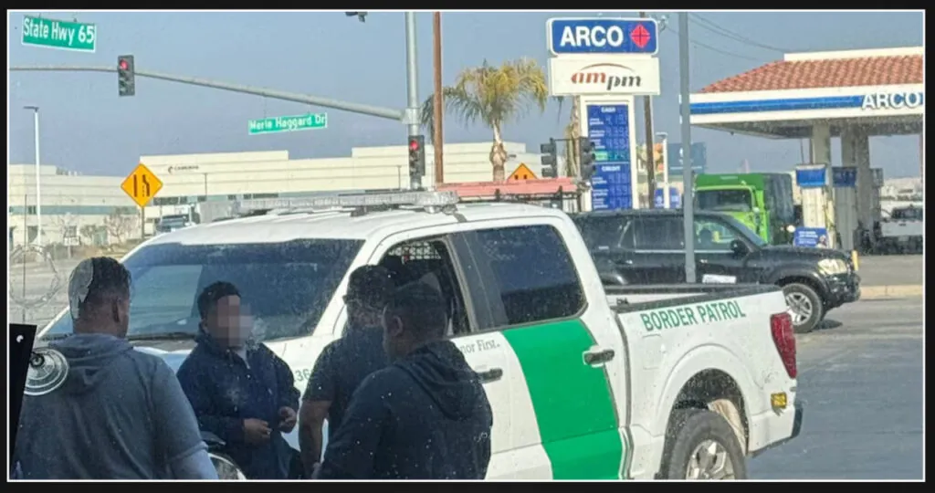 Migrants apprehended by US Border Patrol in recent enforcement operation